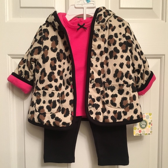 3PC Set by “Little Me” Girls Size 6M NWTs! 2 CUTE! - Picture 2 of 9